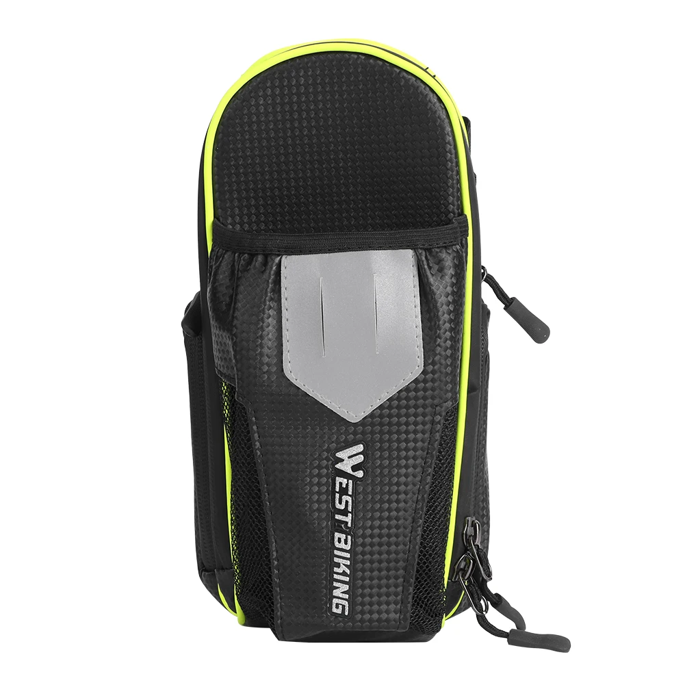 

Portable Waterproof Bike Saddle Bag Rainproof Cycling Seat Pouch Bicycle Tail Bags Lightweight Rear Storage Cycling