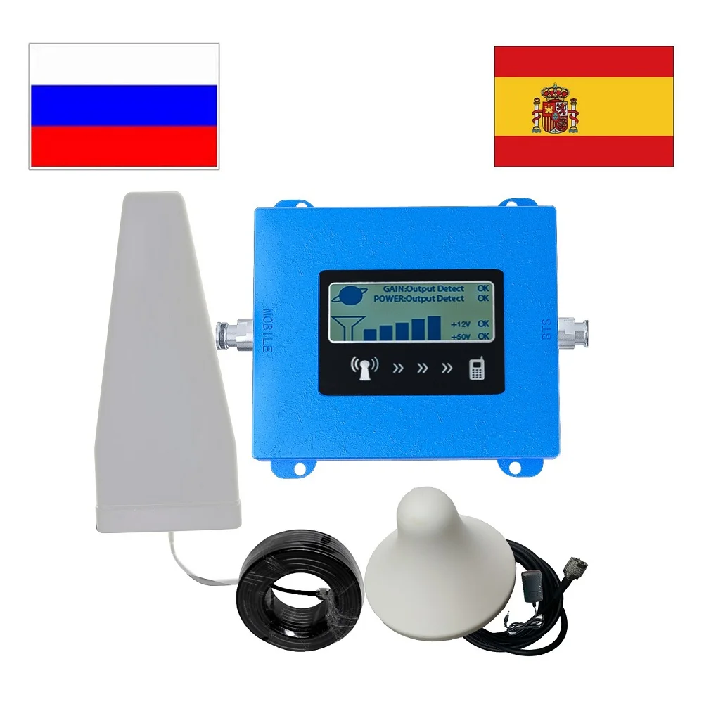 Усилитель сигнала 3G 4G LTE 800 1800 2100 2600 МГц GSM потолочный усилитель мобильного