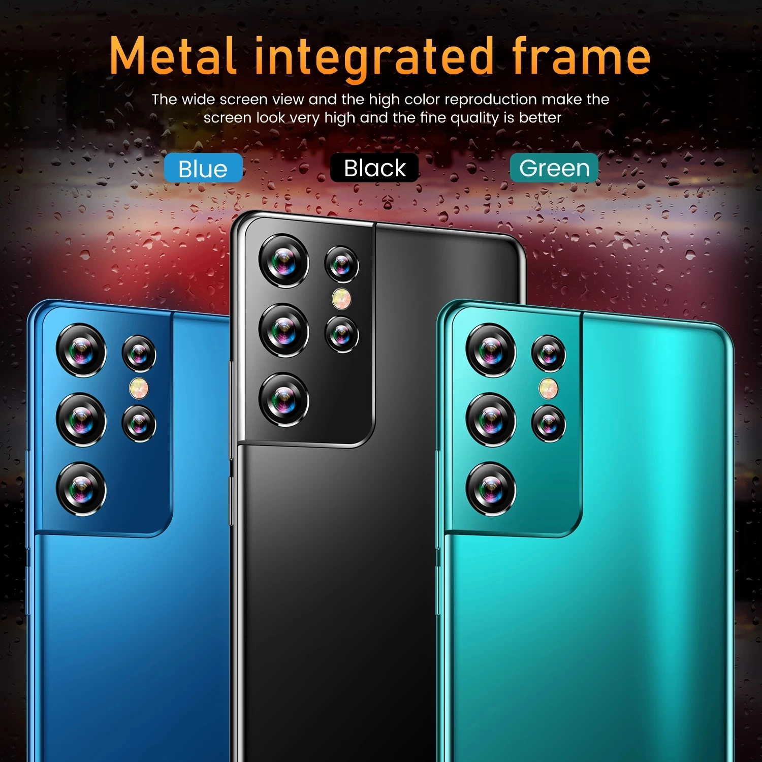 

Global version Galay S21 Ultra smartphones Ram 16GB+ Rom 512GB android mobile phoens 6.1HD inch 5000mAh cellphones 10-core