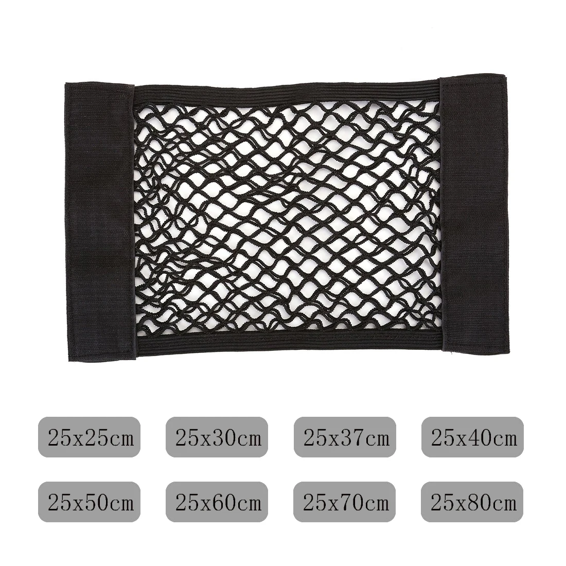 Универсальная сетка для хранения в автомобиле грузоподъемник на липучке