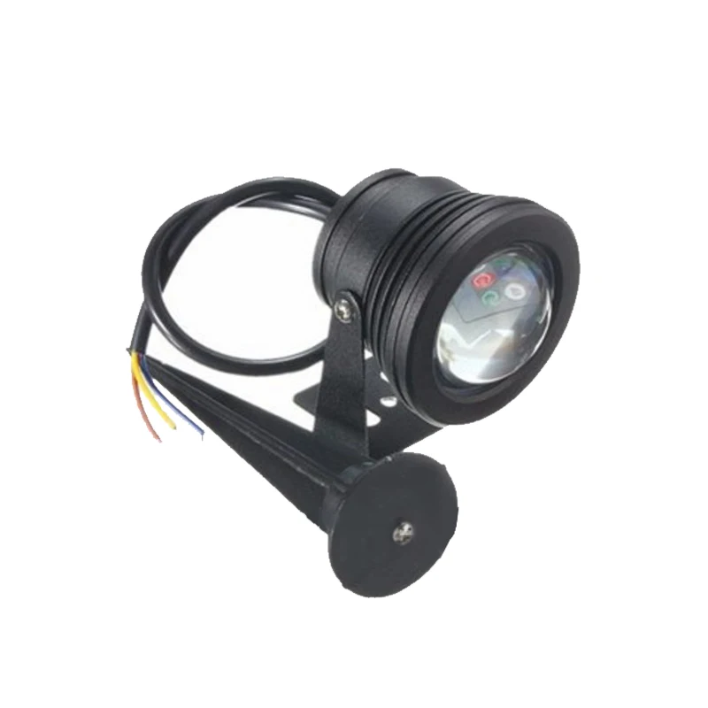 RGB фонтан свет лампы Водонепроницаемый прожектор 10 Вт пруд пейзаж дистанционное