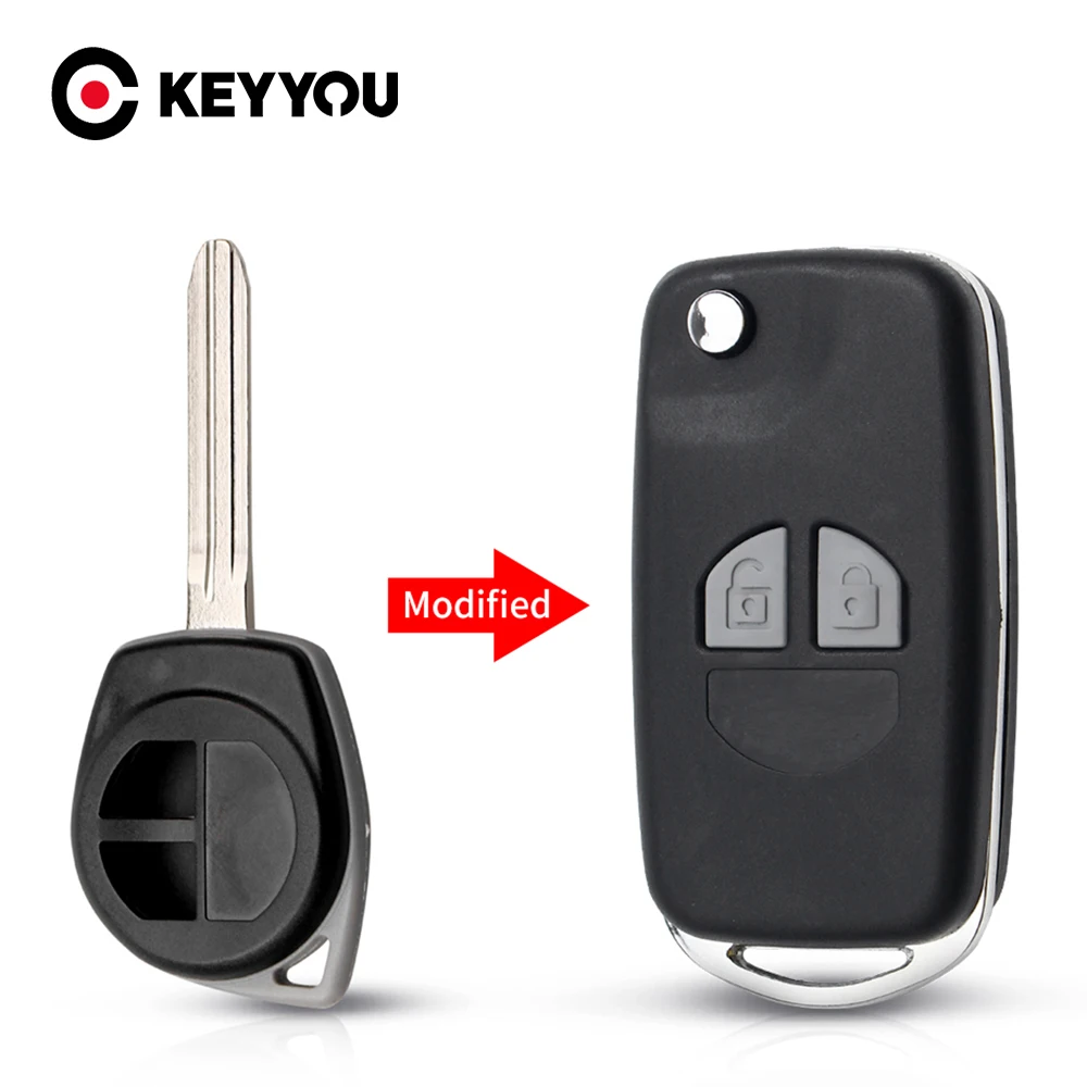 Чехол для ключей KEYYOU с откидной крышкой и дистанционным управлением Suzuki SX4 Swift Grand