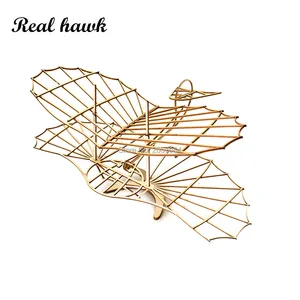 Товары для творчества, деревянные комплекты для строительства, подарок на Рождество, строительные игрушки, Отто Лилиенталь планер, бесплатная доставка