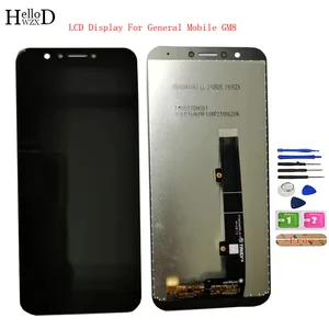 mobile lcd display for general mobile gm8 lcd display touch screen sensor digitizer panel lcds phone repair parts tools free global shipping