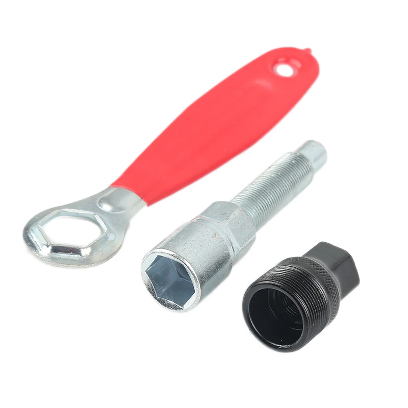

Bicycle Bike Crank Puller Remover Removal Wrench Handle Repair Tool Bike Crankset Wrench Handle Multifunctional portable Tool