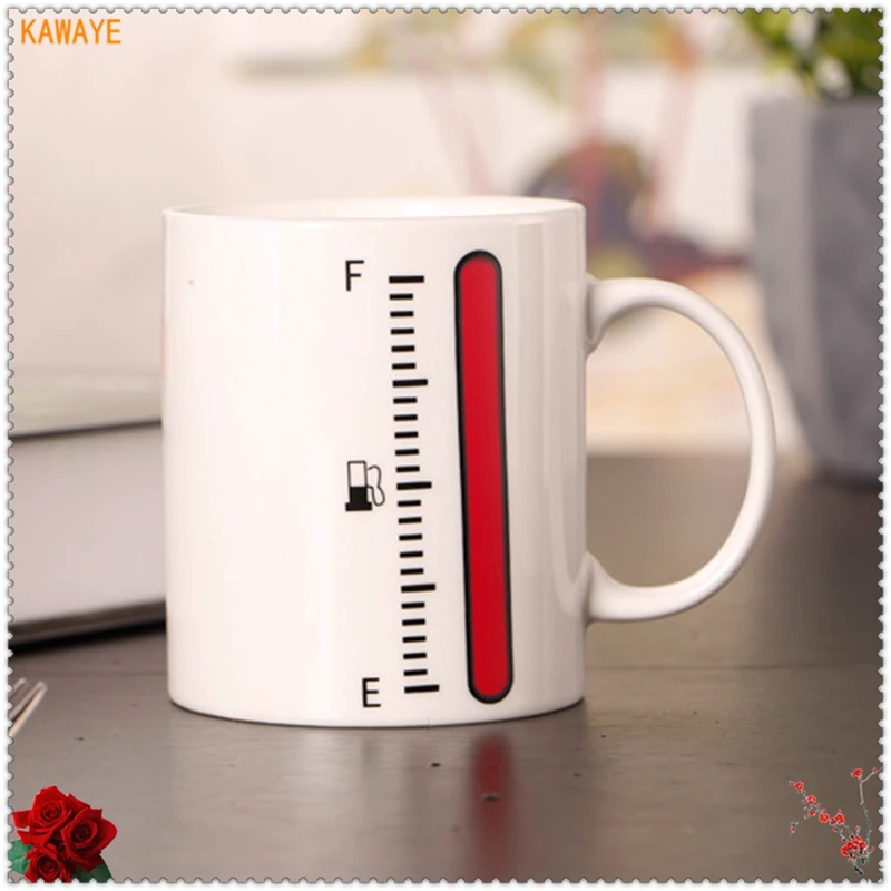 1 шт. термометр обесцвечивание кружки Термочувствительная чашка кофе чай молоко