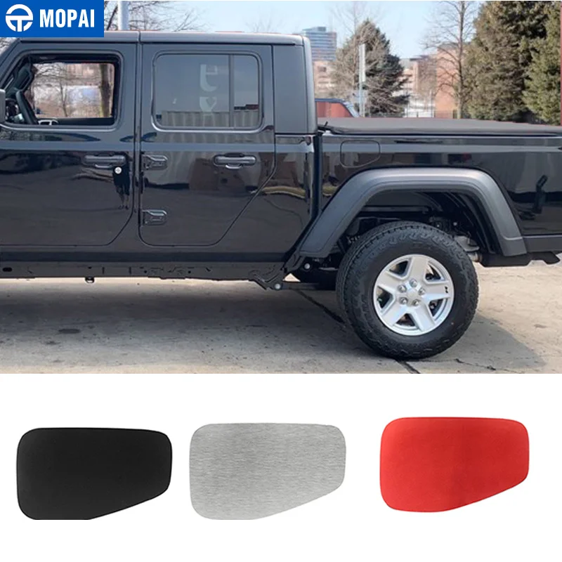 

Автомобильные наклейки MOPAI для Jeep Gladiator, алюминиевая Автомобильная крышка для топливного бака и бензобака, декоративные аксессуары для Jeep ...