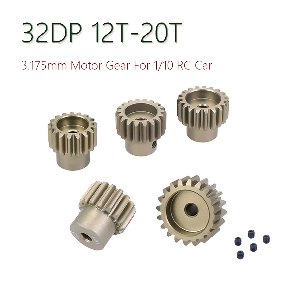 32DP 3 175 мм 12T 13T 14T 15T 16T 17T 18T 19T 20T металлический Шестеренчатый двигатель для 1/10
