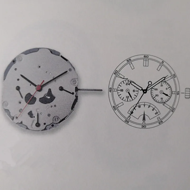 Часы с механизмом аксессуары Япония новинка оригинальный кварцевый механизм JR20