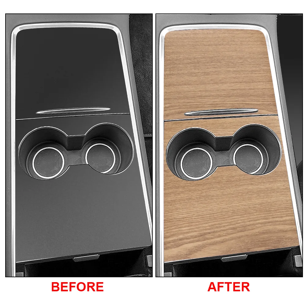 LEEPEE автомобильный стикер для Tesla Model 3 2021 Стайлинг клеевая пленка центральный