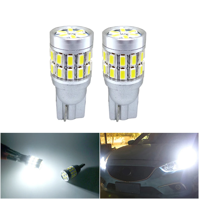 

2x W5W T10 LED Canbus Light Bulbs 194 Led Light LED Clearance Side Marker Lights For Nissan Note Tiida Qashqai Almera Juke