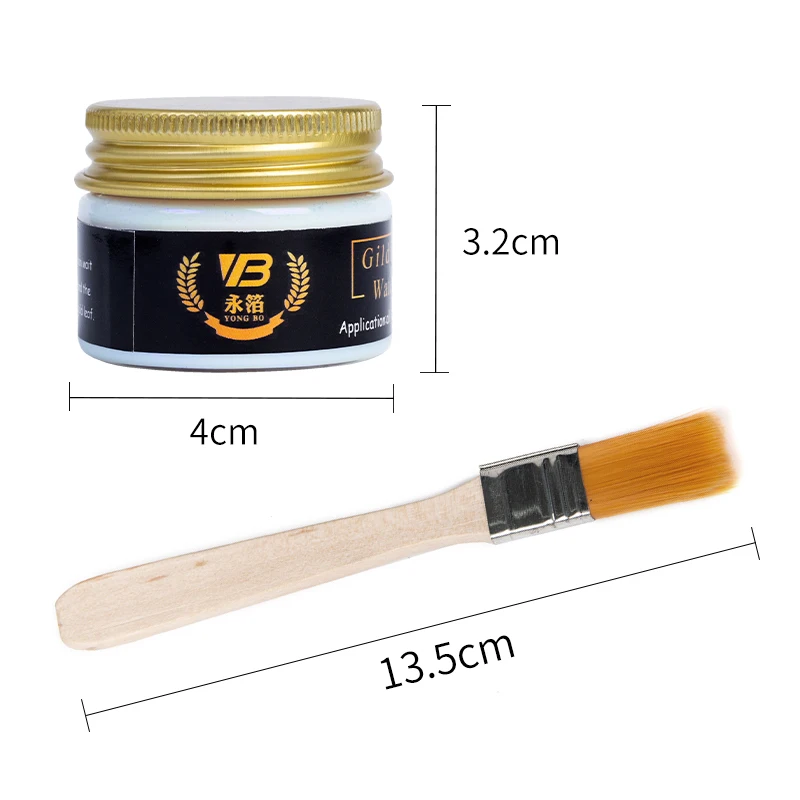 

Gilding Glue Gold Leaf Water-based Glue for Metal Foil Sheets Arts Craft Paper Home Decortion 6