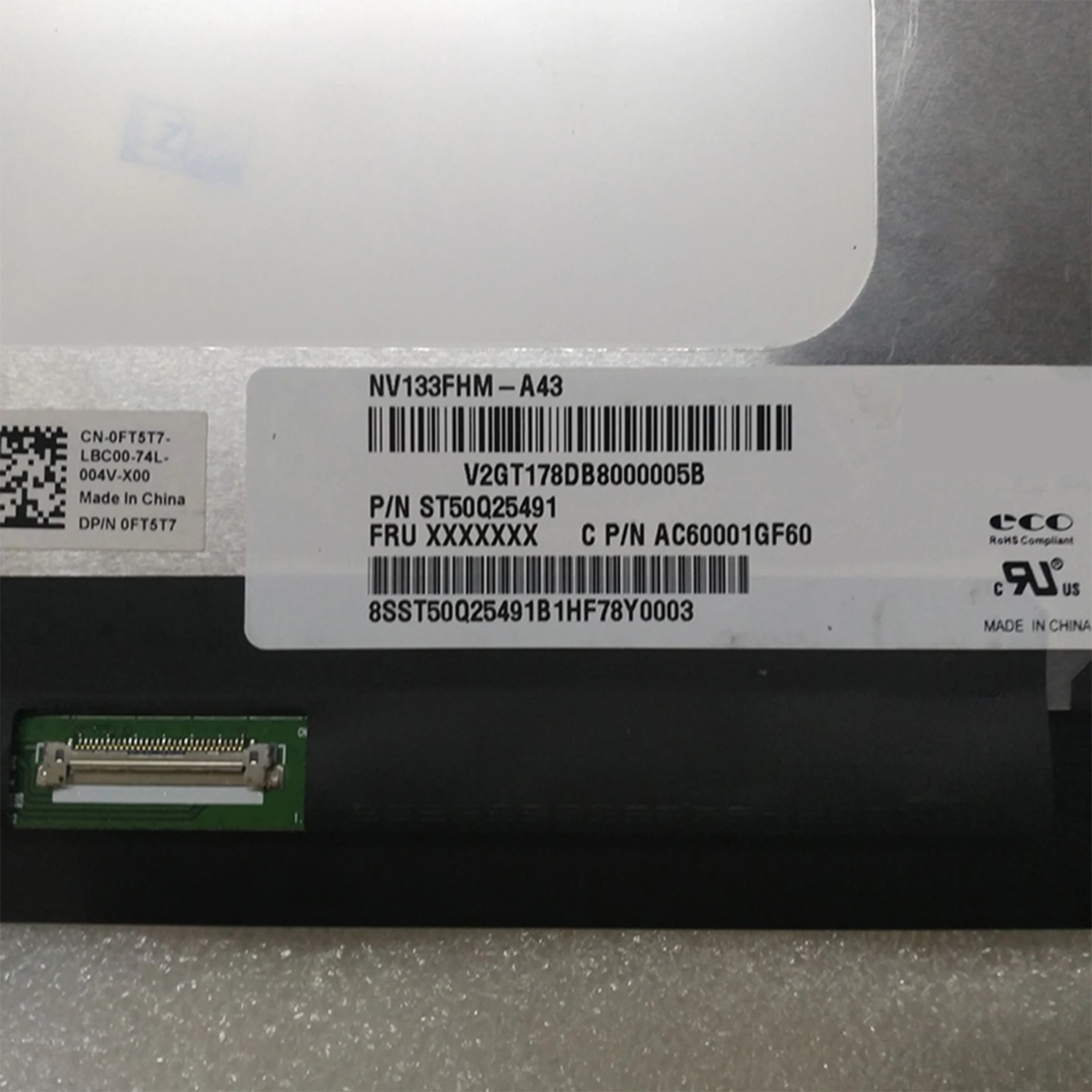 

HD Portable Monitor Touchscreen 13.3" LCD Touch Screen Digitizer&Bezel for Lenovo Yoga 730-13 FHD 5D10Q89746 1920*1080