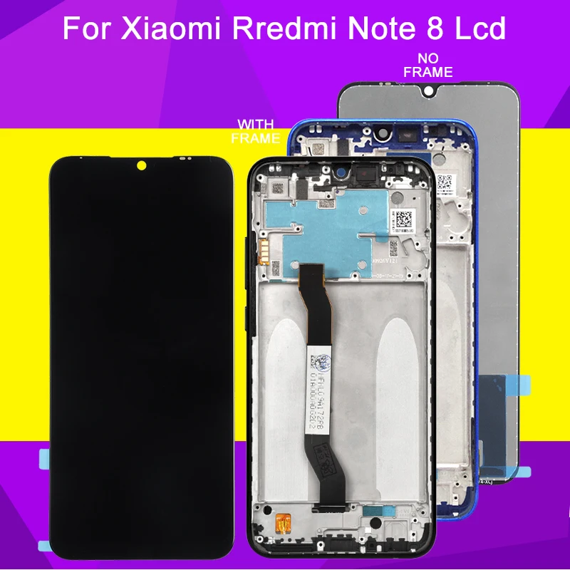 HH AAA для Xiaomi Redmi Note 8 ЖК дисплей с сенсорным экраном дигитайзер сборка Ремонт Часть