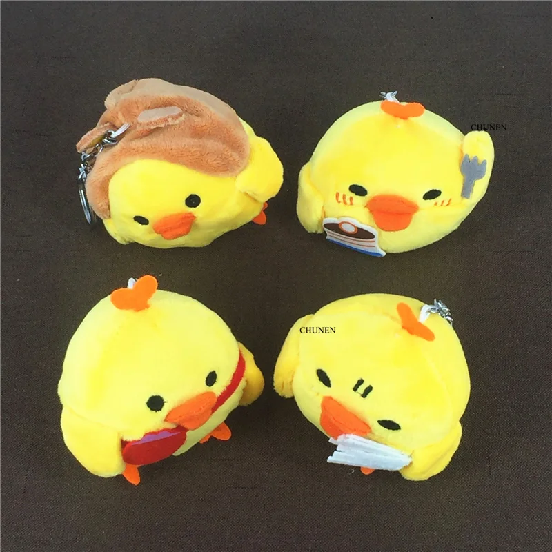 Подвеска-брелок плюшевая игрушка мягкая игрушка-курица брелок очаровательные