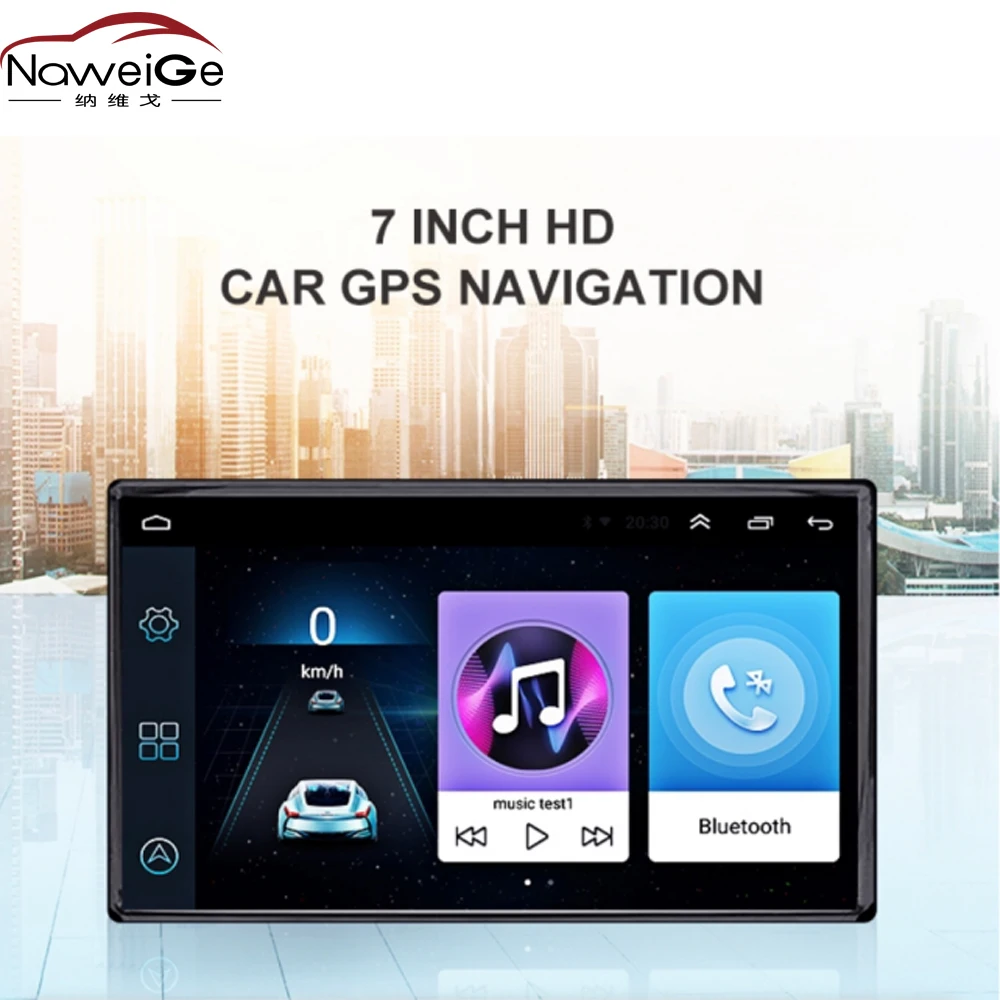 NaweiGe 7 дюймов Android универсальный автомобильный dvd плеер Универсальный для Nissan hyundai