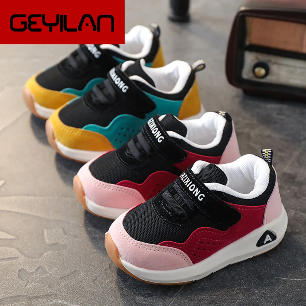 Детские кроссовки Весенняя детская обувь дышащая Спортивная для мальчиков и