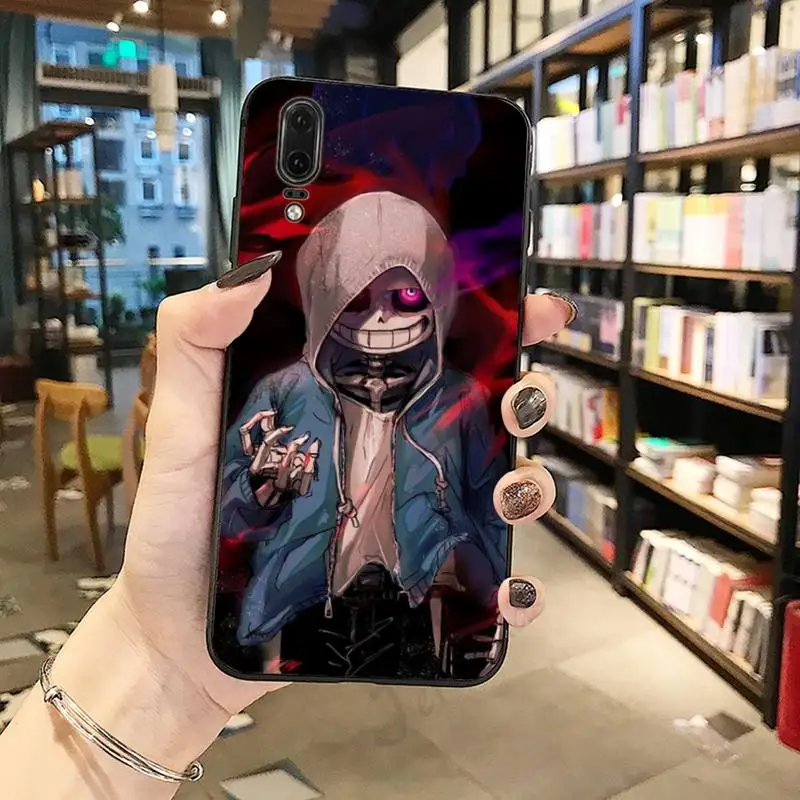

game Undertale Sans Cute skull Phone Case For Huawei honor Mate P 10 20 30 40 Pro 10i 9 10 20 8 x Lite