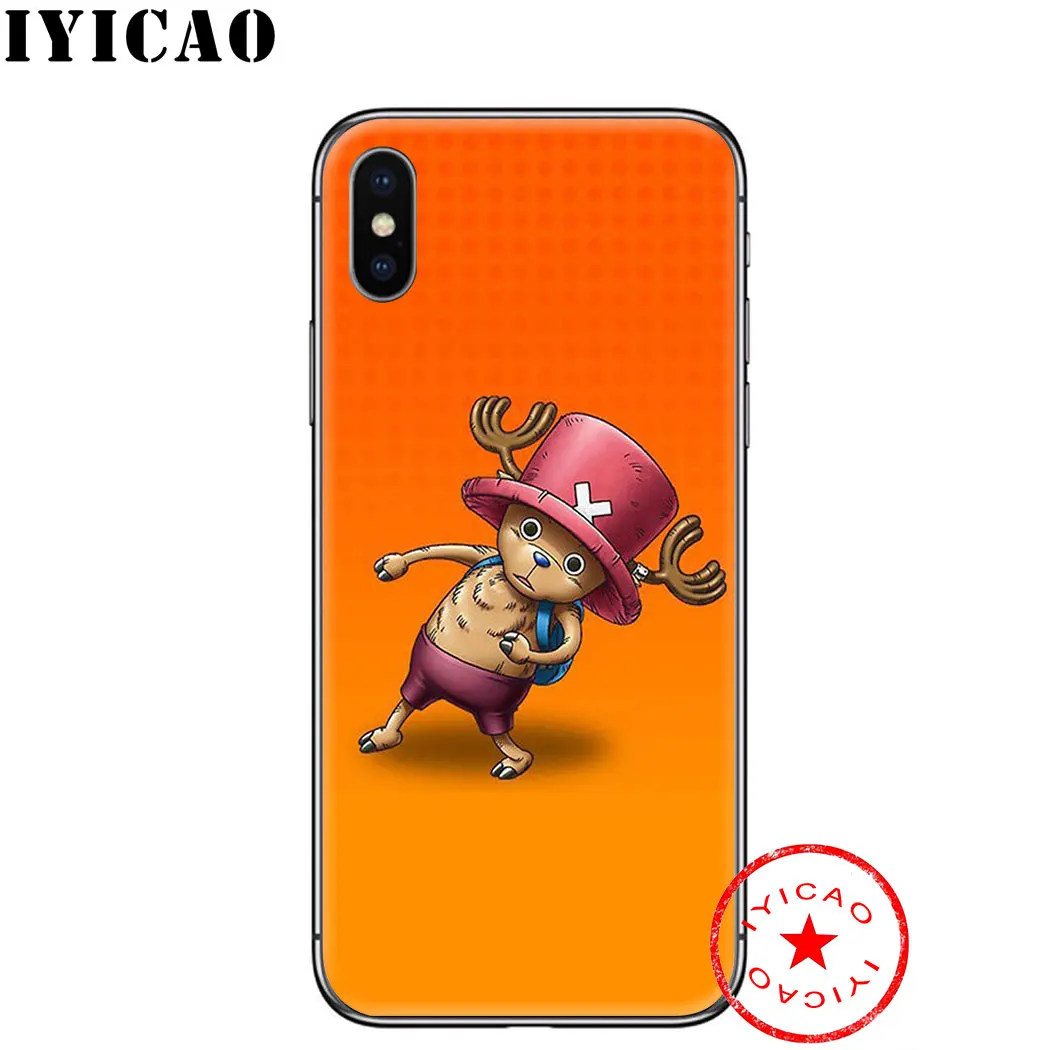 IYICAO one piece Luffy B мягкий чехол для iphone 11 Pro Xr Xs Max 6 6s 7 8 Plus 5 5S Se силиконовый TPU Plus| |