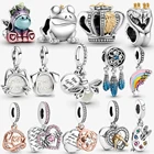 Бусина-Светлячок женская из серебра 925 пробы, 3 мм