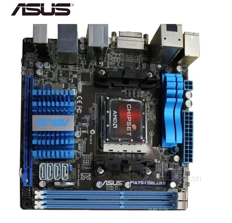 Для ASUS F1A75 I Делюкс оригинальный гнездо материнской платы FM1 DDR3 32 Гб USB3.0 A75