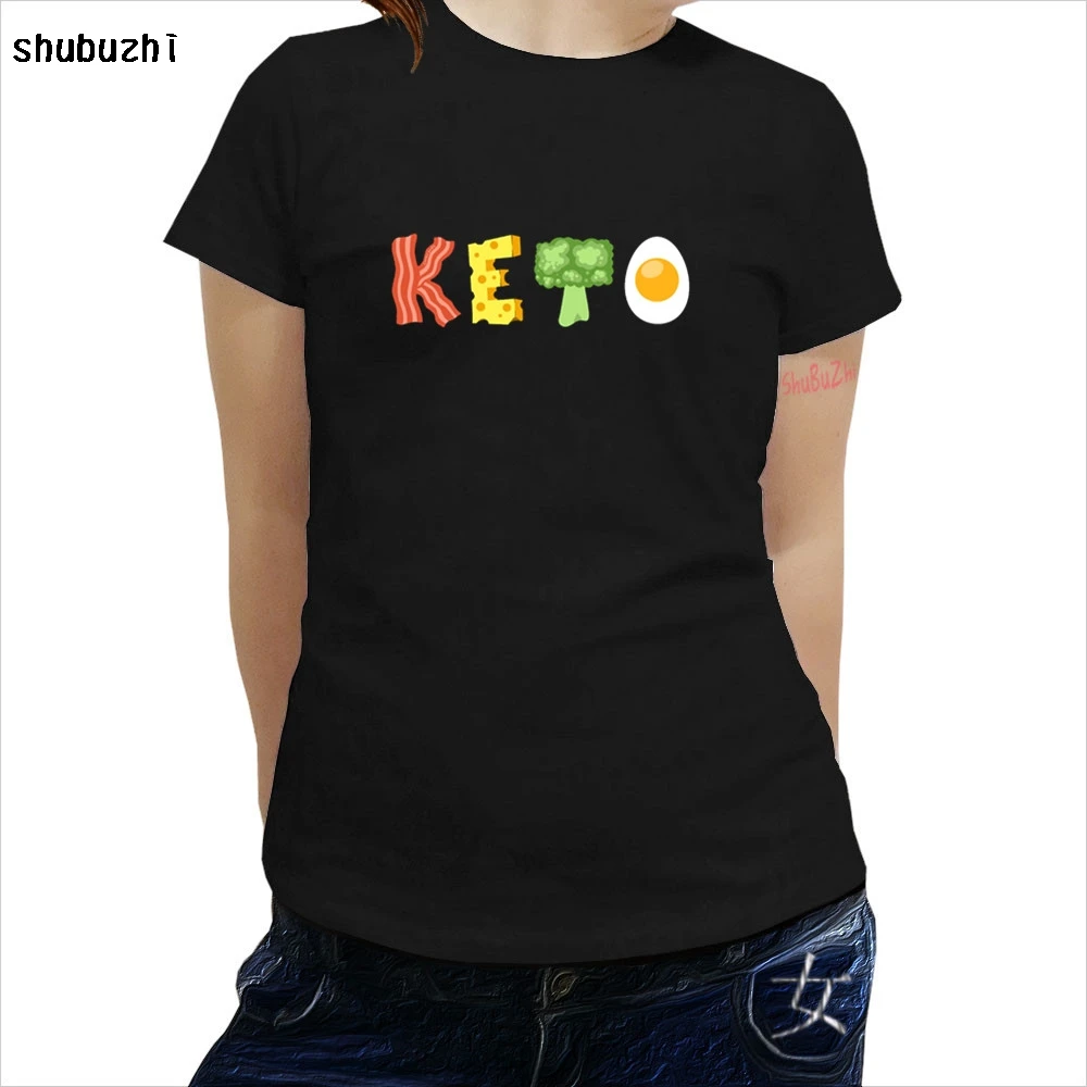 women t-shirt fashion new tops Keto Low-Carb Diet T-Shirt Cotton t Shirt new cotton tees girls top