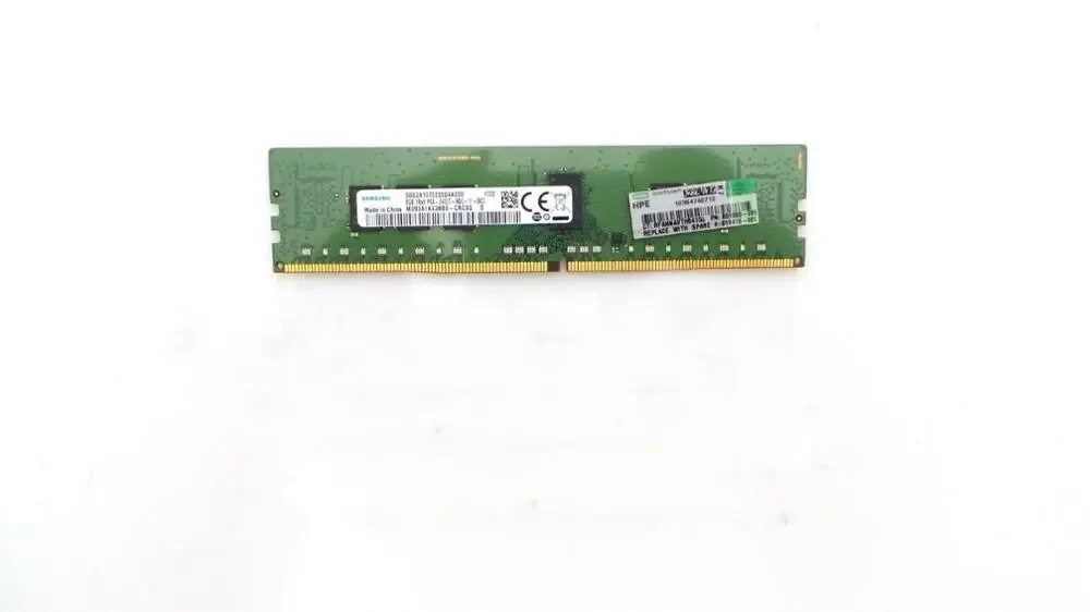 Высококачественный оригинальный для HP 819410 001 809080 091 805347 B21 8 Гб PC4 2400T V4 RAM будет