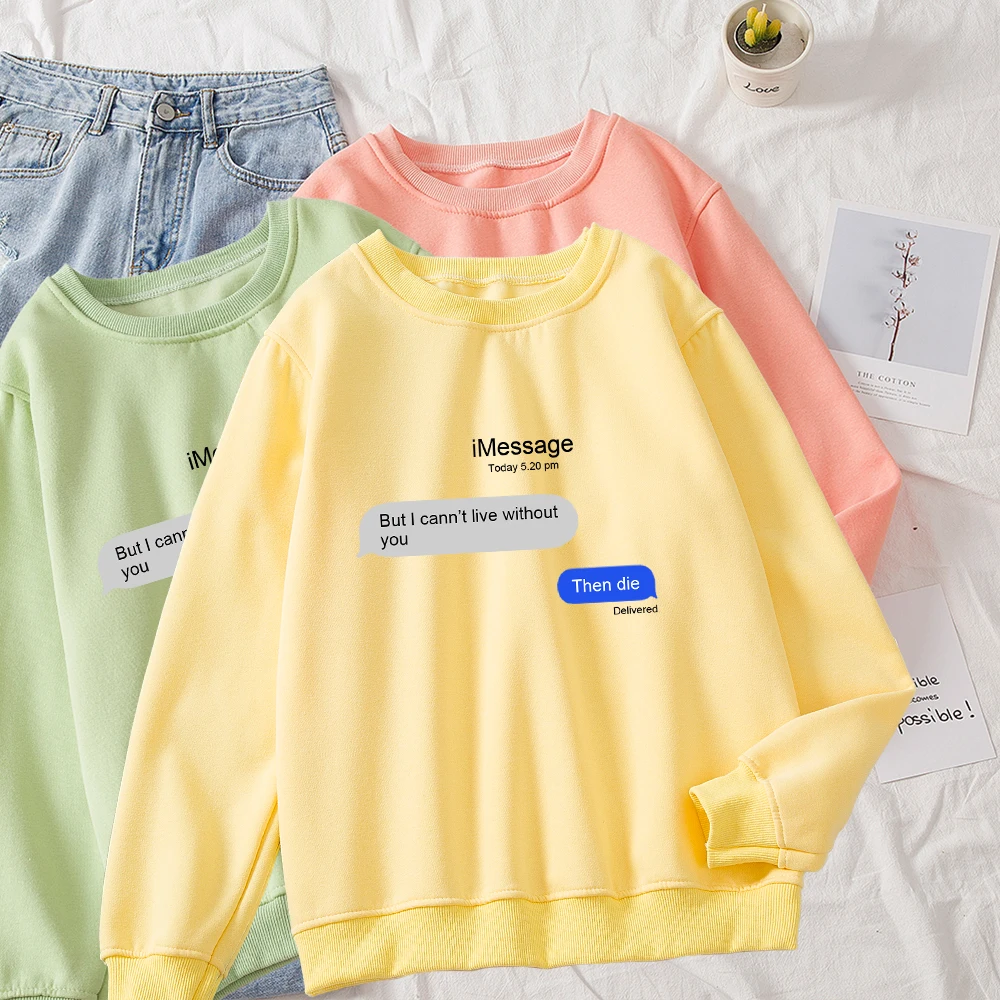 Женские хлопковые свитшоты оверсайз с длинным рукавом женская одежда капюшоном