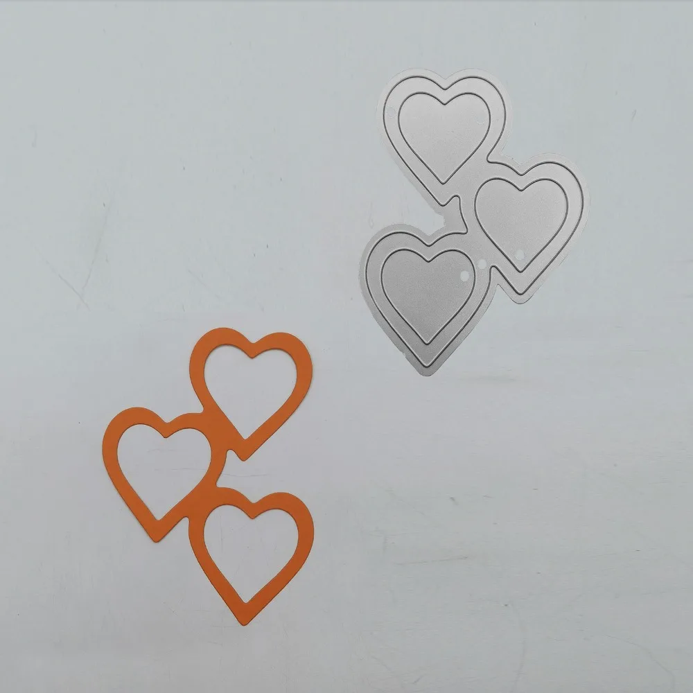 

Heart2Heart Valentine'S Day DIY Arts Metal Cutting Dies Love Heart Stencil Album Stamp Paper Card Embossing Craft