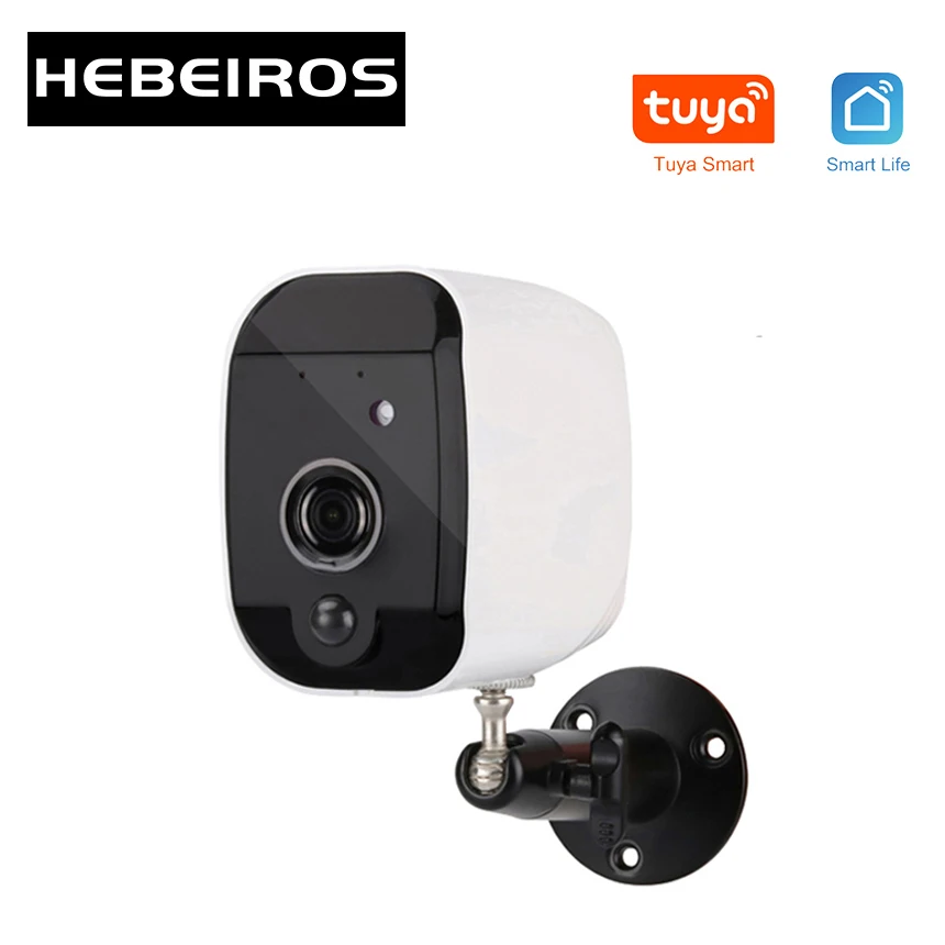 Hebeiros Tuya Wi Fi камера 1080P мини батарея IP Камера PIR аудио наружная Водонепроницаемая