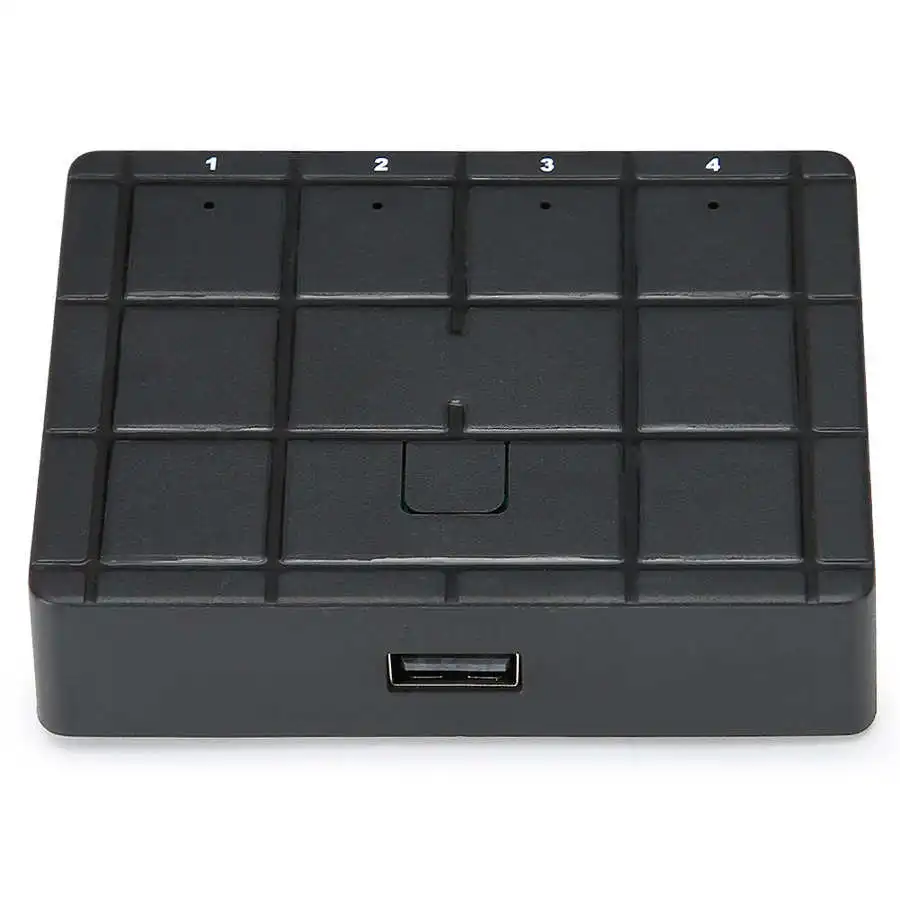 Usb переключатель черный ручной принтер устройство обмена 4 в 1 поддержка хостов