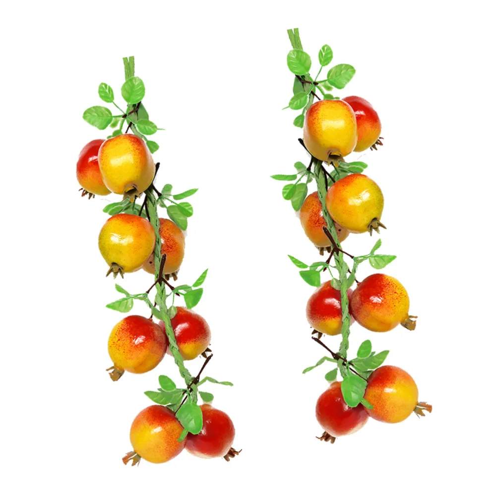 

2Pcs Classroom Corridor Hanging Decor Simulated Cane Pendant Random Color Style