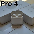 Беспроводные Наушники Mini Pro 4 TWS, Bluetooth-наушники, спортивные наушники-вкладыши, игровая стереогарнитура с шумоподавлением и микрофоном