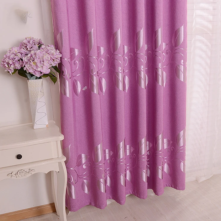 Затемненная занавеска s для спальни домашний декор цветок гостиная занавески на