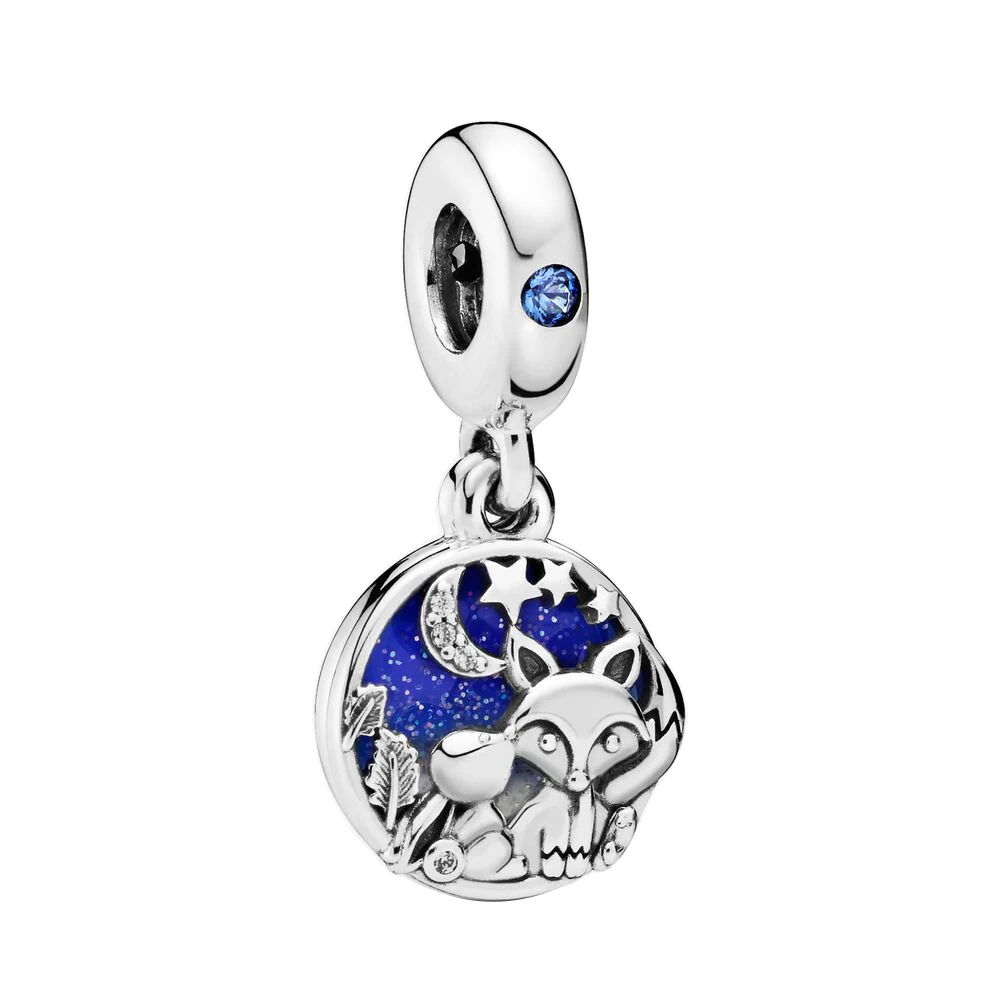 Fit Pandora Браслеты с подвесками браслеты для женщин для изготовления украшений вручную подарок для маленьких мальчиков и девочек кулон из эмалевого сплава Семейные бусины - Цвет: P538