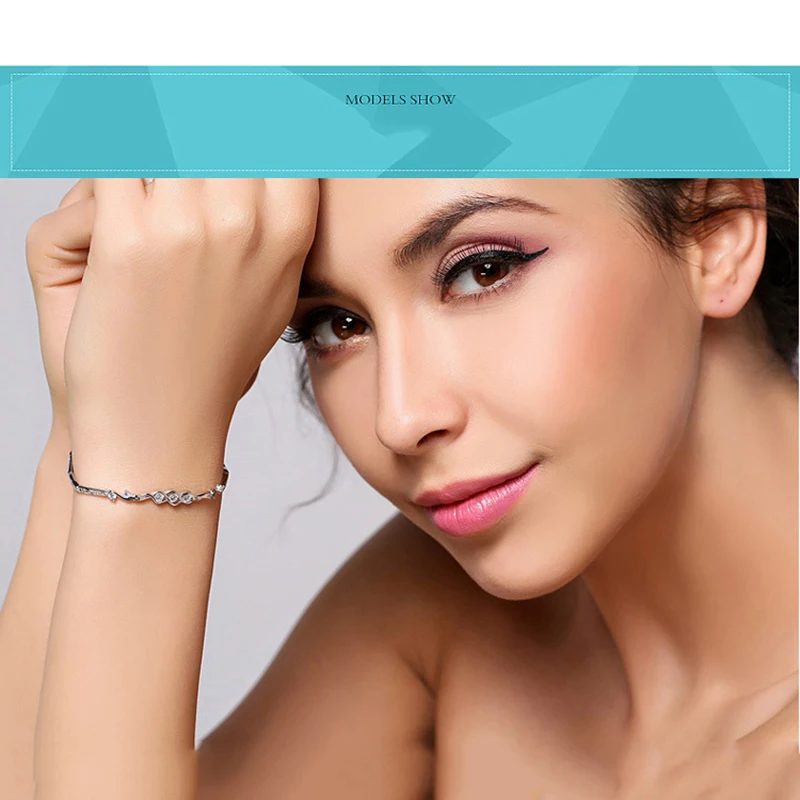 

Angel Heart Fashion Silver Plated Bracelet Temperament Female Version Heavenly Heart Bracelet Manufacturers Wholesale Hot Style