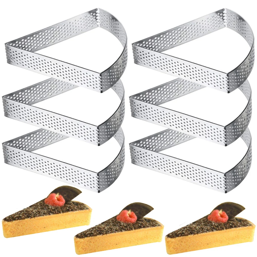 

7cm Stainless Steel Perforated Mold Tart Quiche Ring Mousse Cake Circle Tiramisu Cookies Moulds Kitchen Pastry Baking Tool