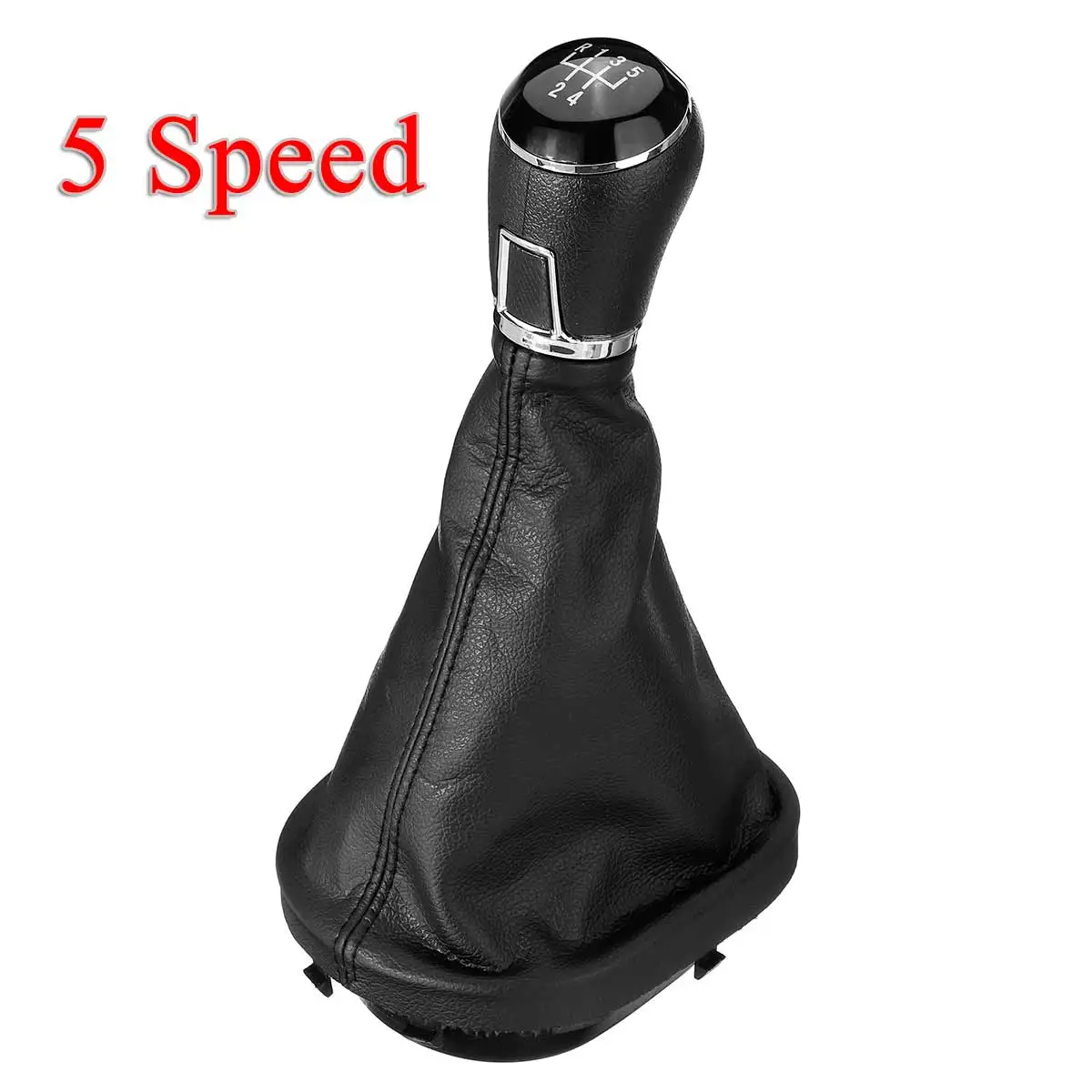 5 Speed 1 шт. 5/6 Скорость Шестерни рукоятка рычага переключения передач Шестерни рычаг переключения передач Gaiter загрузки для VW Touran 2003 2004 2005 2006 2007 2008 2009 2010 Caddy MK2 2004-2009 - Название цвета: 5 Speed