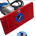 Деревообрабатывающий фрезерный станок, настольная вставная пластина, деревообрабатывающие скамейки, многофункциональная алюминиевая деревообрабатывающая пластина, триммер, гравировальная машина