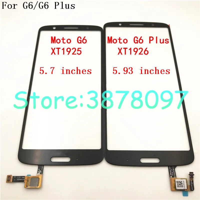 Новый Сменный дигитайзер для Motorola Moto G6 XT1925/G6 Plus XT1926 сенсорный экран стеклянная