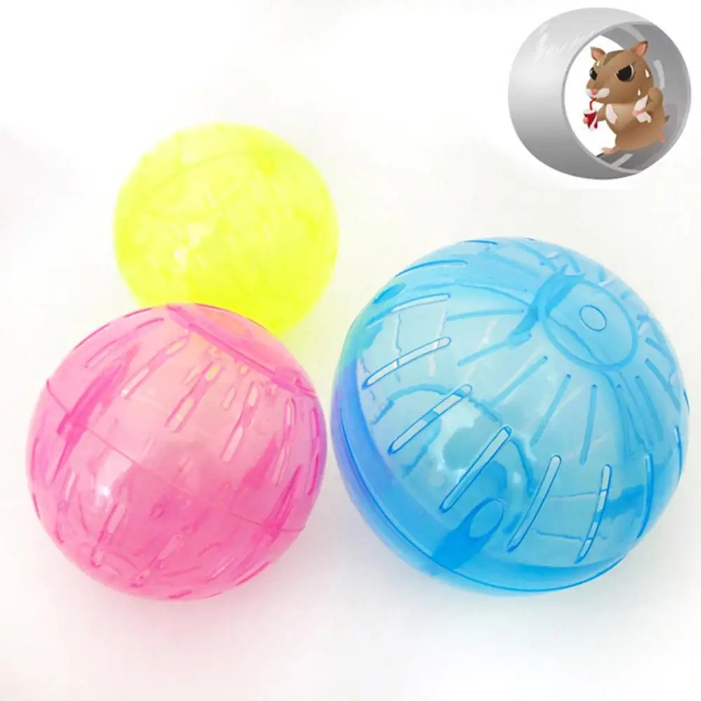 

Plastic Pet Rodent Mice Jogging Ball Toy Hamster Gerbil Rat Exercise Balls Play Toys