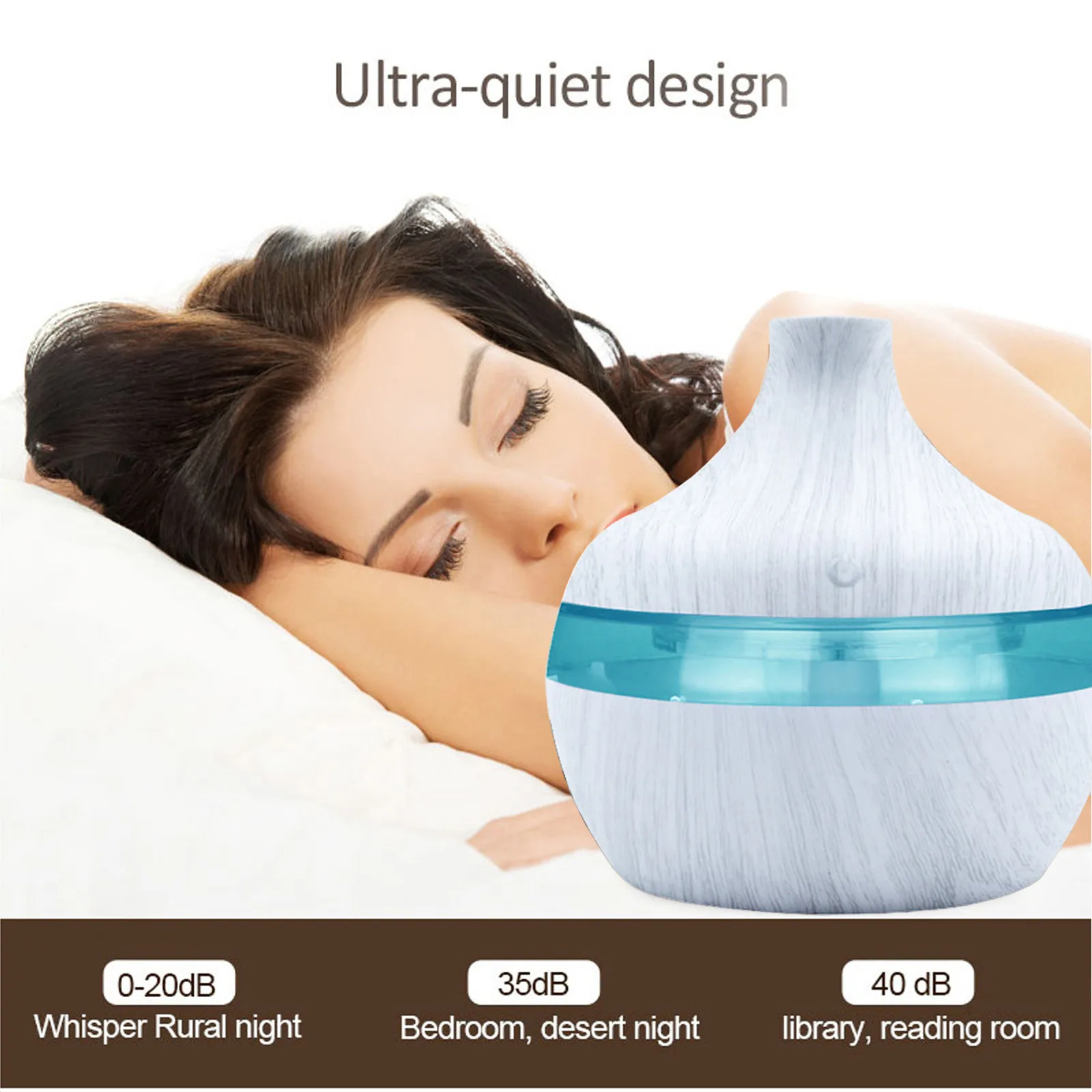 

Air Aroma Essential Oil Diffuser LED Aroma Aromatherapy Humidifier Essential Oil Aromatherapy Cool Mist Maker for Home*
