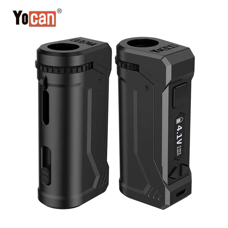 Оригинальный Yocan UNI Pro Box mod 650 мАч батарея регулируемый диаметр циферблата OLED