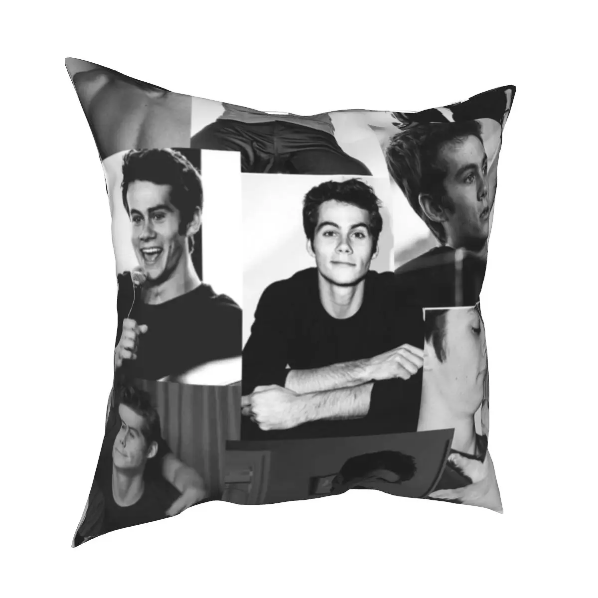 Dylan O'Brien Photo Collage Pillowcase Cushion Cover Decorat