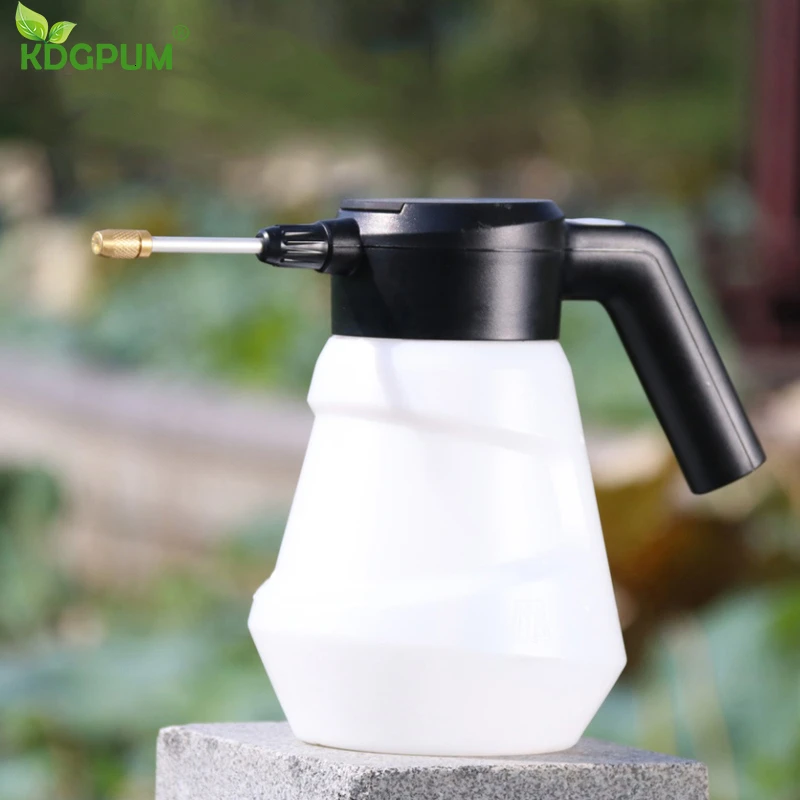 Household Electric Watering Can Lithium Battery Charging Intelligent Electric Waterproof Watering Pot Watering Kettle Sprayer