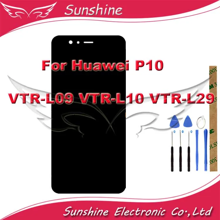 Хороший ЖК дисплей для Huawei P10 VTR L09 L10 L29 с сенсорным экраном в сборе|Экраны