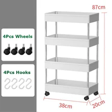 2021New Multilayer Storage Cart Home Storage Shelves Mobile Shelving Rolling Cart Wheels For Kitchen Bedroom Bathroom Organizer 2021New Multilayer Storage Cart Home Storage Shelves Mobile Shelving Rolling Cart Wheels For Kitchen Bedroom Bathroom Organizer
