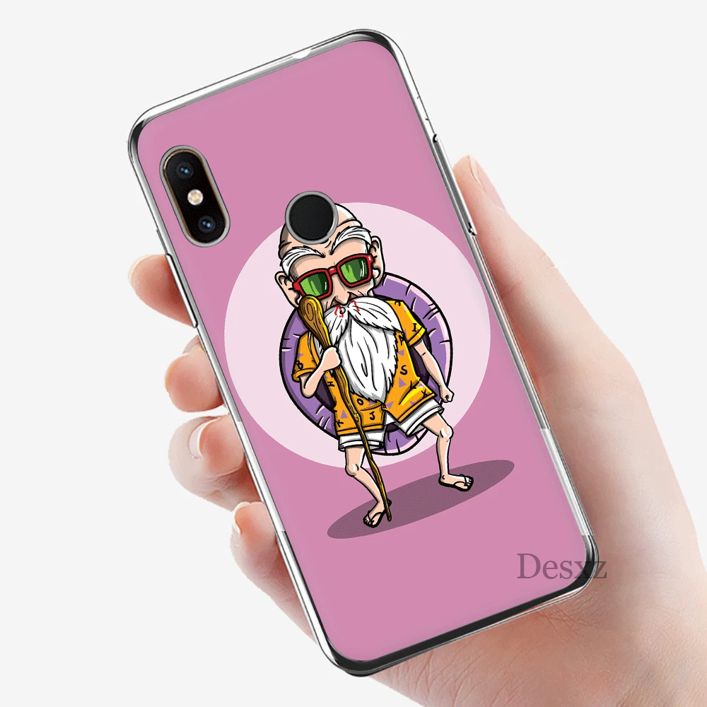 Mobile Phone Case for Xiaomi mi 6 8 A2 Lite A1 5X 6X F1 9 9SE SE MAX 3 A3 CC9 CC9E 9T Mix 2S Cover Master Roshi | Мобильные телефоны
