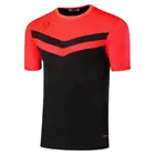 Jeansian Мужская Спортивная футболка, футболки, топы для бега, тренажерного зала, фитнеса, тренировок, футбола, быстрая посадка LSL146 Black2