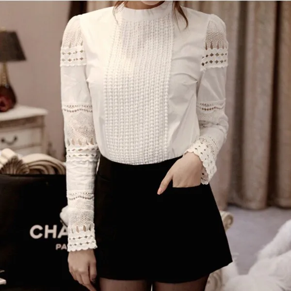 2020 женские блузки женская рубашка элегантная открытая кружевная тонкая